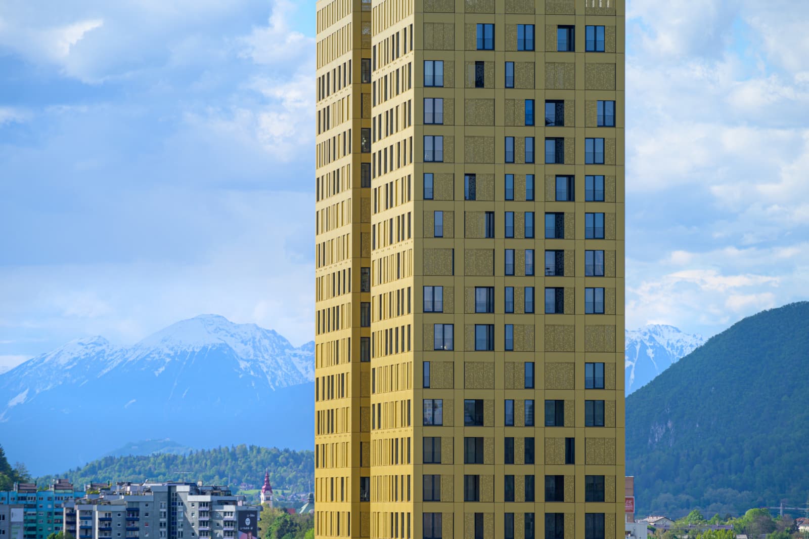 Architecturaal project met een ONZO brievenbus